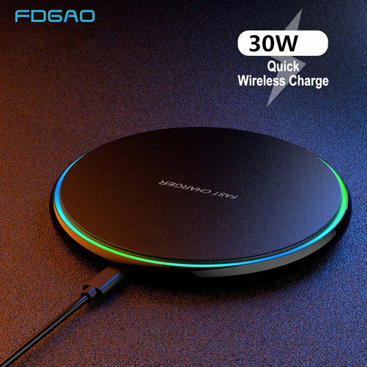 30W Wireless Charger Pad